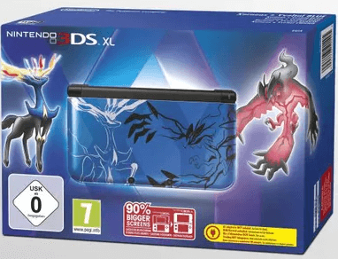 Pokemon X box art for Nintendo 3DS